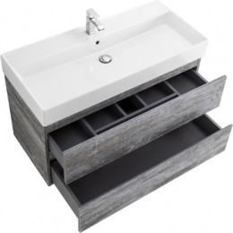 BelBagno Тумба с раковиной Molveno-46 80 подвесная legno grigio