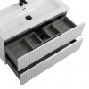 Cezares Тумба с раковиной Duet 100 подвесная CZR-8073-100 bianco lucido