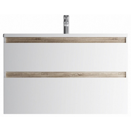 Am.Pm Тумба с раковиной X-Joy 100 белый глянец, подвесная