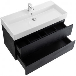 BelBagno Тумба с раковиной Molveno-46 80 подвесная nero