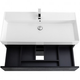 BelBagno Тумба с раковиной Molveno-46 80 подвесная nero