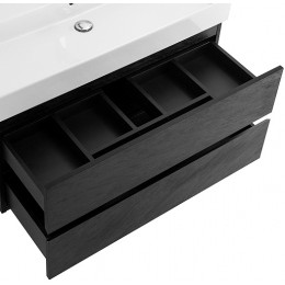 BelBagno Тумба с раковиной Molveno-46 80 подвесная nero
