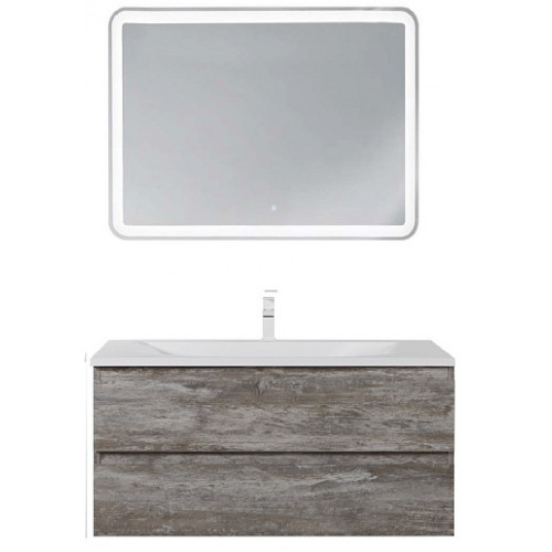 Cezares Тумба с раковиной MOLVENO 100 Legno Grigio