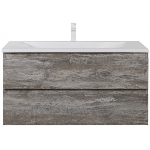 Cezares Тумба с раковиной MOLVENO 100 Legno Grigio
