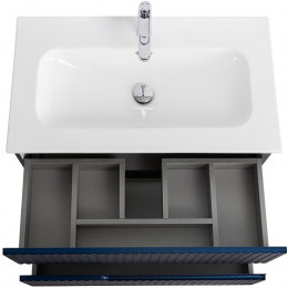 Cezares Тумба с раковиной Duet-N 80 подвесная CZR-8073-80 sapfiro
