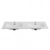 Cezares Тумба с раковиной Eco Cer-N 120 с 4 ящиками орех шоколад софт CZR-8073-120-2 ручки серые