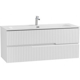 Cezares Тумба с раковиной Duet 120 подвесная CZR-8073-120 bianco lucido