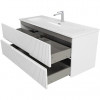 Cezares Тумба с раковиной Duet 120 подвесная CZR-8073-120 bianco lucido