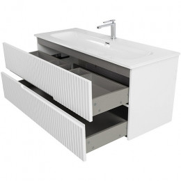 Cezares Тумба с раковиной Duet 120 подвесная CZR-8073-120 bianco lucido