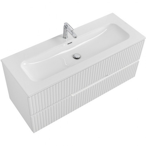 Cezares Тумба с раковиной Duet 120 подвесная CZR-8073-120 bianco lucido
