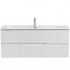 Cezares Тумба с раковиной Duet 120 подвесная CZR-8073-120 bianco lucido