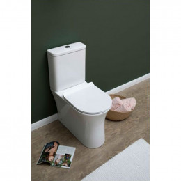 Чаша унитаза Aquanet Roll-C Rimless 210764 с сиденьем Soft Close Slimseat