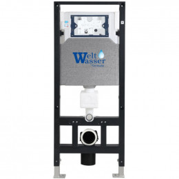 Подвесной унитаз с инсталляцией Weltwasser Amberg 506 / Baarbach 004 GL-WT / Amberg RD-WT 10000006770 белый глянец