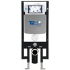 Подвесной унитаз с инсталляцией Weltwasser Amberg 497 / Baarbach 004 GL-WT / Amberg RD-CR 10000006592 белый глянец