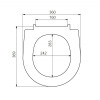 Сиденье для унитаза Iddis 142PPS0I31 Soft Close, белое