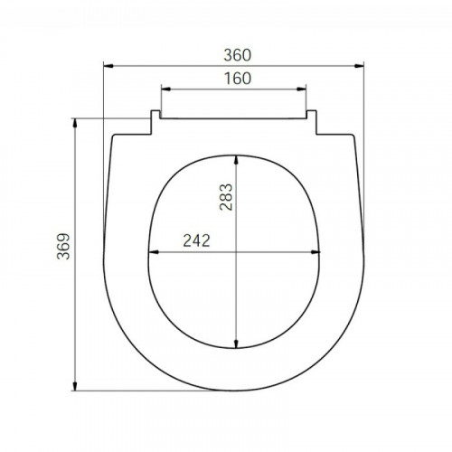 Сиденье для унитаза Iddis 142PPS0I31 Soft Close, белое