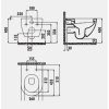 Унитаз подвесной Creavit Free FE320-11CB00E-0000