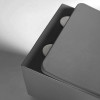 Унитаз подвесной Vincea Q-Line VT1-12MA с сиденьем soft-close антрацит матовый