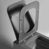 Унитаз подвесной Vincea Q-Line VT1-12MA с сиденьем soft-close антрацит матовый