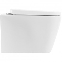 Унитаз подвесной BelBagno Albano BB120CHR/BB120SC с сиденьем Микролифт