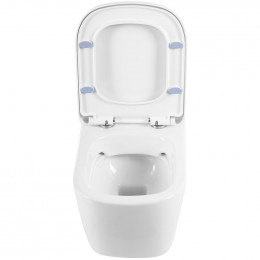 Унитаз подвесной BelBagno Albano BB120CHR/BB120SC с сиденьем Микролифт