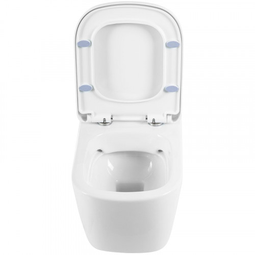 Унитаз подвесной BelBagno Albano BB120CHR/BB120SC с сиденьем Микролифт