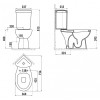 Бачок для унитаза Creavit Corner SD440-00CB00E-0000