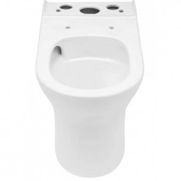 Унитаз-компакт Aquanet Roll 3.0 Tornado 348009/348008 с сиденьем белый