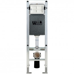 Подвесной унитаз с инсталляцией WeltWasser Amberg 350 ST / Erlenbach 004 GL-WT / Amberg RD-BL 10000006506 белый глянец