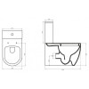 Унитаз-компакт BelBagno Marino BB105CPR/BB105T/BB105SC безободковый
