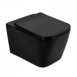 Сиденье для унитаза BelBagno Ardente-c BB3202SC-MB с микролифтом черный матовый