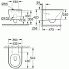 Унитаз подвесной Grohe Essence 3957100H безободковый