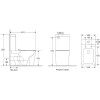 Унитаз-компакт WeltWasser Gelbach 011 ST MT-BL 10000012779 черный матовый