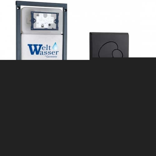 Подвесной унитаз с инсталляцией WeltWasser Marberg 410 / Rotbach 004 GL-WT / MAR 410 RD MT-BL 10000010975 белый глянцевый