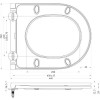 Сиденье для унитаза BelBagno BB870SC с микролифтом белый