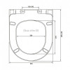 Унитаз с инсталляцией Vitra Mia Round 9873B003-7205 с сиденьем микролифт