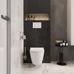 Унитаз с инсталляцией Vitra Mia Round 9873B003-7205 с сиденьем микролифт