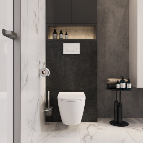 Унитаз с инсталляцией Vitra Mia Round 9873B003-7205 с сиденьем микролифт