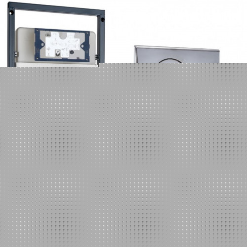 Подвесной унитаз с инсталляцией Weltwasser Marberg 507 / Gelbach 043 MT-BL / MAR 507 RD CR 10000012002 черный матовый