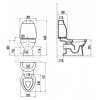Бачок для унитаза Creavit Cocuk CK400-00CB00E-FF00