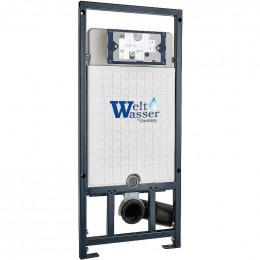 Подвесной унитаз с инсталляцией WeltWasser Marberg 507 / Merzbach 043 XL GL-WT / MAR 507 RD-CR 10000013807 белый глянцевый