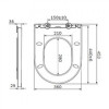 Крышка-сиденье Am.Pm Inspire C507854WH белый