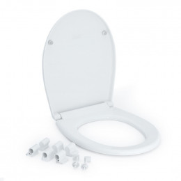 Сиденье для унитаза Iddis 004 004PPS3i31 Soft Close, белый