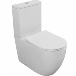Унитаз-компакт Aquanet Cetus 3.0 Tornado 348004/348003 с сиденьем белый