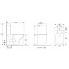 Унитаз-компакт WeltWasser Gelbach 011 ST GL-WT 10000012125 белый глянец