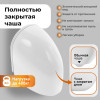 Унитаз с инсталляцией Grossman 97.4455SQC.03.210 с черной клавишей смыва