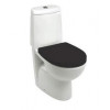 Унитаз Roca Victoria Nord 342ND7000 341ND0000 ZRU9302627 микролифт, черно-белое