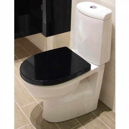 Унитаз Roca Victoria Nord 342ND7000 341ND0000 ZRU9302627 микролифт, черно-белое