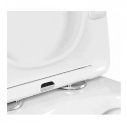 Сиденье для унитаза Aquatek AQ0006-00 белое с микролифтом