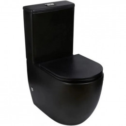 Унитаз-компакт WeltWasser Merzbach 011 MT-BL 10000013291 черный матовый